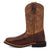 Dan Post Kids Unisex Jet Chocolate/Brown Leather Cowboy Boots