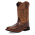Dan Post Kids Unisex Jet Chocolate/Brown Leather Cowboy Boots