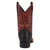 Dan Post Youth Unisex Dexter Black/Red Leather Cowboy Boots