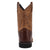 Dan Post Youth Unisex Jet Chocolate/Brown Leather Cowboy Boots
