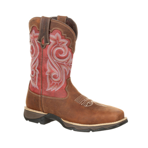 Durango Womens Briar/Rusty Leather Lady Rebel CT Work Boots