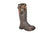 Dryshod Mens Evalusion Hunt Max Gusset Brown Camo Rubber Hunting Boots