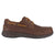 Florsheim Mens Brown Leather Oxfords Bayside 3-Eye Tie Boat