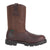 Georgia Homeland Mens Brown Leather Steel Toe W/P Welly Work Boots