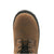 Georgia Brookville Mens Dark Brown Leather Waterproof Ankle Work Boots