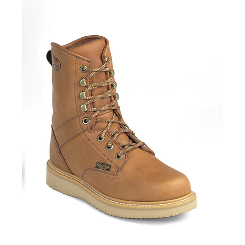 Georgia Mens Barracuda Gold Leather SPR OR Work Boots