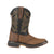 Georgia Kids Brown/Black Leather Carbo-Tec LT Saddle Cowboy Boots