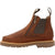Georgia Womens Side Zip Romeo Brown Leather Chelsea Boots