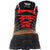 Georgia Mens Durablend Sport CT WP Hiker Black/Brown Leather Work Boots