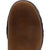Georgia Mens TBD Waterproof Wellington Brown Leather Work Boots