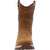 Georgia Mens Eagle Trail Pull On Brown Leather Work Boots