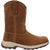 Georgia Mens Eagle Trail Pull On Brown Leather Work Boots