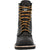 Georgia Mens Forestry Logger Black Leather Work Boots