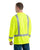Berne Mens Yellow Polyester Hi-Viz Performance L/S Tee S/S