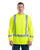 Berne Mens Yellow Polyester Hi-Viz Performance L/S Tee S/S