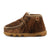 Twisted X Infant Unisex Driving Moc Light Brindle Leather Chukka Boots