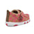 Twisted X Infant Girls Driving Moc Tan/Pink Fabric Slip-On Shoes