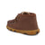 Twisted X Infant Unisex Driving Moc Dark Brown/White Fabric Chukka Boots