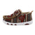 Twisted X Infant Unisex Hooey Driving Moc Aztec Red Multi Fabric Slip-On Shoes