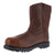 Iron Age Mens Brown Leather Wellington Met Guard Boots Hauler Comp Toe