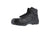 Iron Age Mens Black Leather 6in Work Boots Trencher Composite Toe