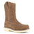 Iron Age Mens Brown Leather Work Boots Solidifier 11in Waterproof CT