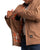 Berne Mens Driftwood 100% Cotton Flagstone Flannel-Lined Duck Jacket
