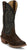 Justin Mens Cowboy Town 13in Western Chocolate Suede Frontier Cowboy Boots