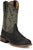 Justin Mens Disco Man 11in Western Midnight Leather Frontier Cowboy Boots