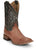 Justin Mens Haggard 11in Tan Caiman George Strait Cowboy Boots