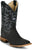 Justin Mens San Antone 11in Charcoal Black Caiman George Strait Cowboy Boots