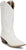 Justin Womens Renie 12in Western Bright White Leather Cowboy Boots