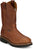 Justin Mens Lafayette 11in Cinnamon Leather Work Boots