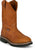 Justin Mens Lafayette 11in Steel Toe Cinnamon Cowhide Work Boots