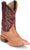Justin Mens Moseley Vintage Cognac/Purple FQ Ostrich Cowboy Boots