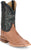 Justin Mens Moseley Cognac/Green FQ Ostrich Cowboy Boots