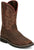 Justin Mens Driller Pecan Brown Water Buffalo Work Boots