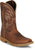Justin Mens Daywork 11in Waterproof Pecan Water Buffalo Work Boots