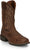 Justin Mens Canter 11in Steel Toe Dusky Leather Work Boots