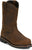 Justin Mens Pulley 11in WP CT MetGuard Whiskey Leather Work Boots