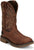 Justin Mens Wolfe 11in WP Comp Toe Russett Leather Work Boots