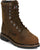Justin Mens Pulley 8in MetGuard WP CT Whiskey Leather Work Boots