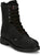 Justin Mens Truckton 8in WP Steel Toe Onyx Leather Work Boots