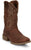 Justin Mens Canter 11in Western Dusky Water Buffalo Cowboy Boots