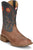 Justin Mens Pickett 11in Western Peanut Leather Cowboy Boots