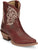Justin Womens Isabella Ruby Leather Cowboy Boots