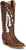 Justin Womens Faye 15in Western Brown Leather Cowboy Boots