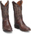 Justin Mens Panama Chocolate Caiman George Strait Cowboy Boots