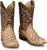 Justin Mens Ocean View 11in Rustic Pirarucu George Strait Cowboy Boots