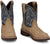 Justin Womens Kay Honey Leather Cowboy Boots